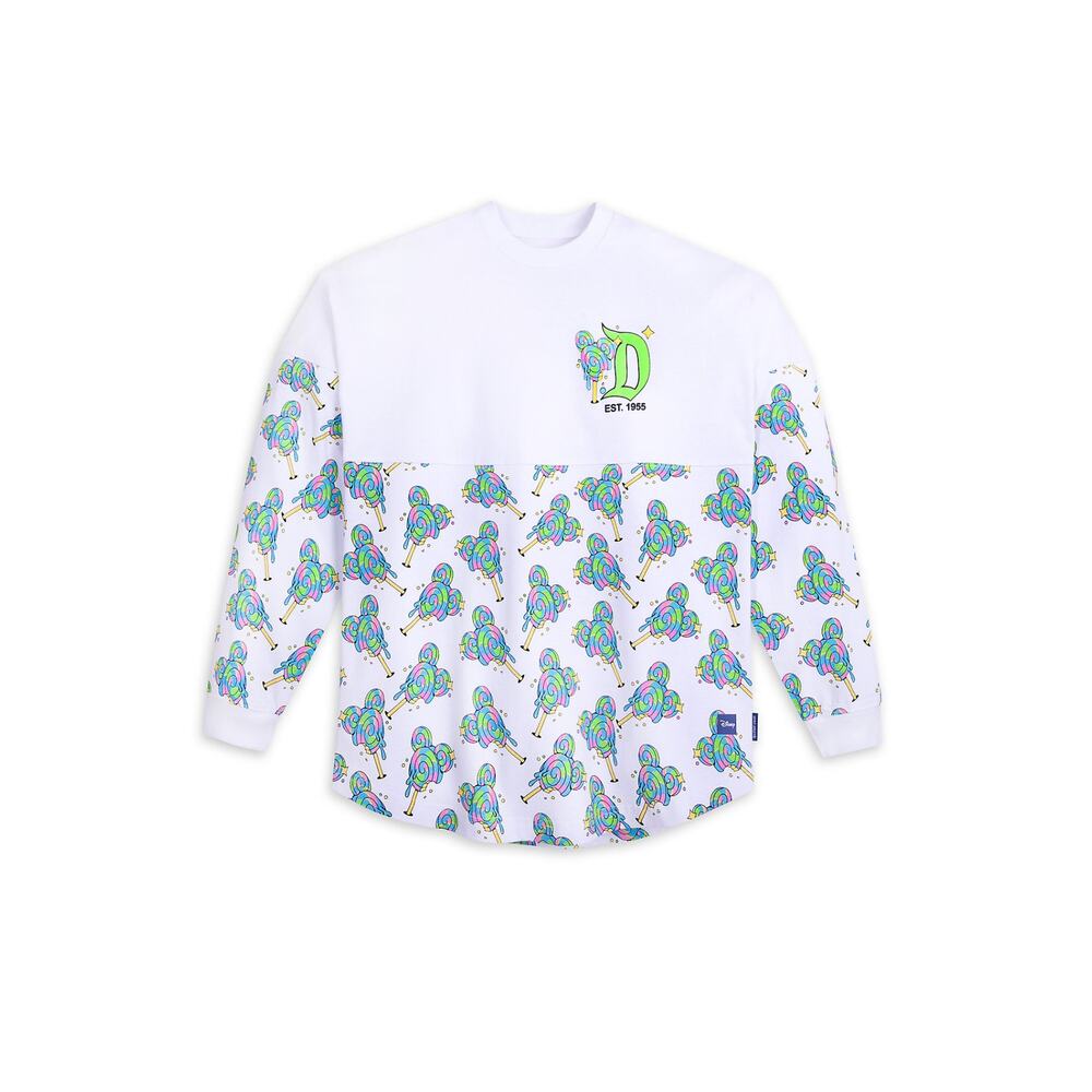 NWT Disney Parks Eats Mickey Mouse Lollipops Disneyland Spirit Jersey sz L